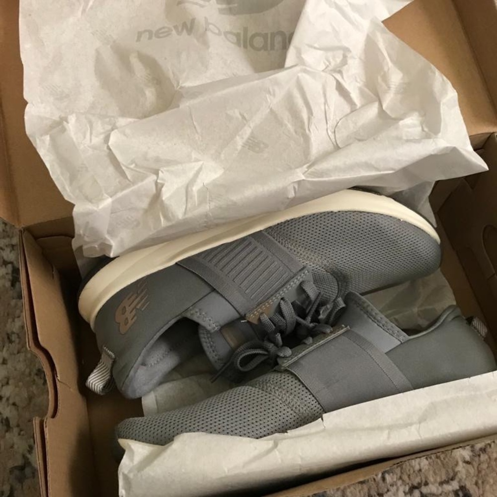 New Balance Women's Dynasoft Nergize V3 Cross Trainer Sneakers, Grey/White